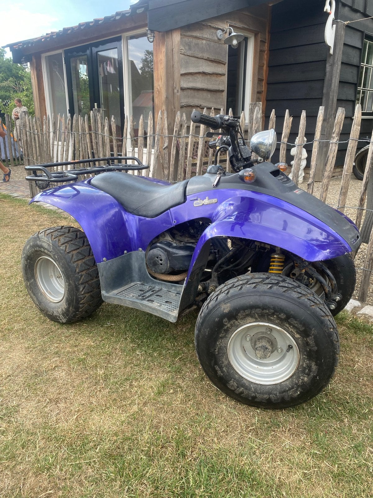 Quad Eton dlx 50 Quad crosser blauw, Ophalen