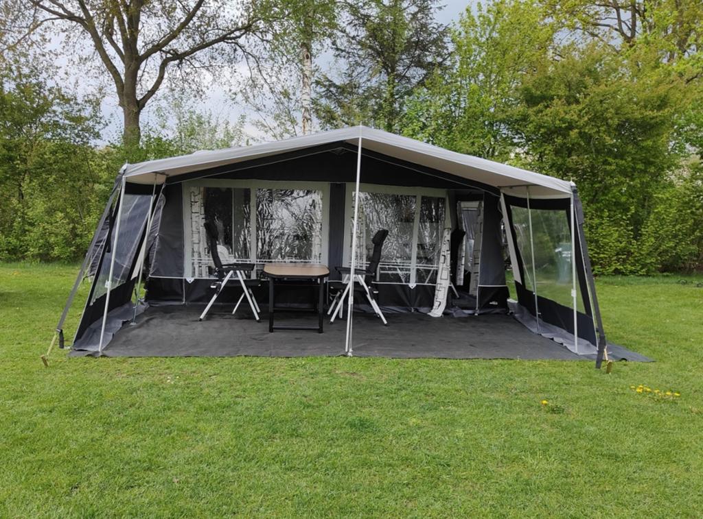 Dorema Locarno Plus voortent luifel compleet, Caravans en Kamperen, Ophalen, Zo goed als nieuw
