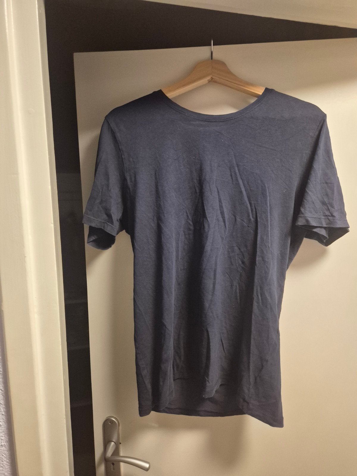 pyjamashirt donkerblauw, Kleding | Heren, Ophalen of Verzenden, Gedragen, Overige maten, Hema