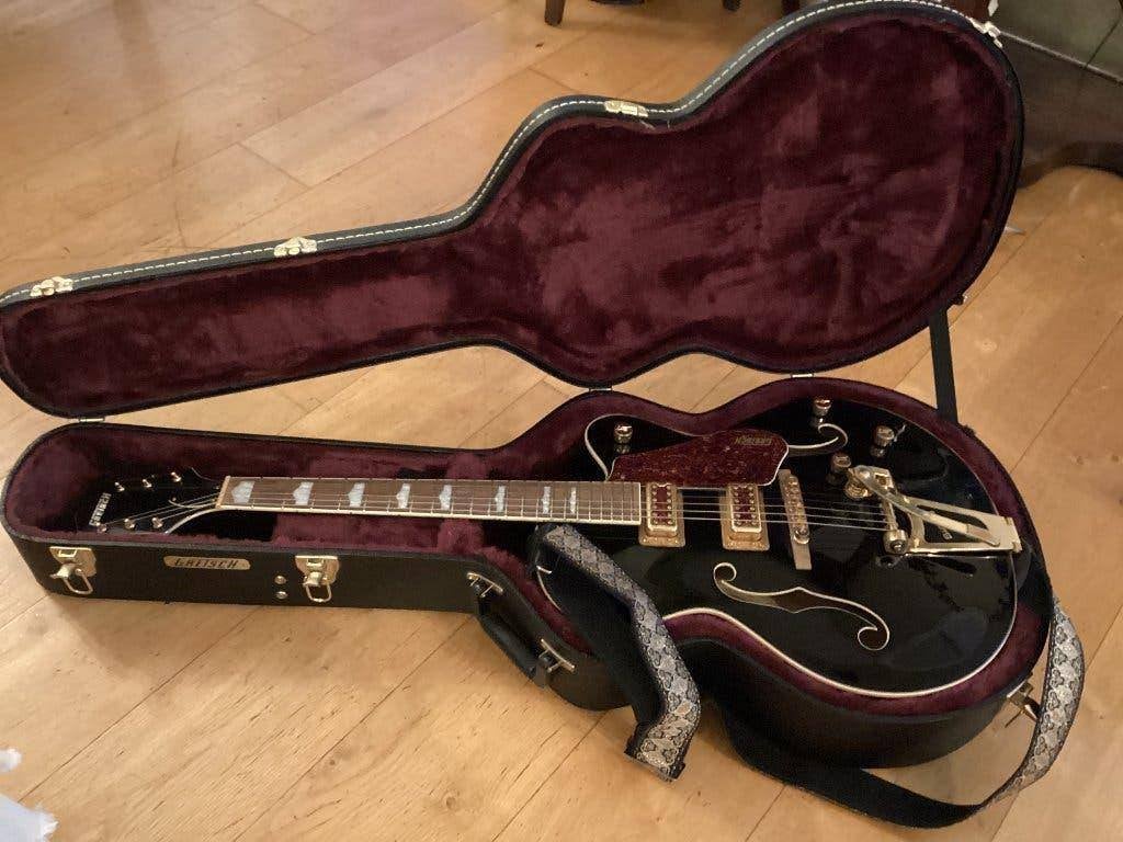 Gretsch G5420TG ZWART GOUD, Ophalen, Nieuw, Tandenborstel