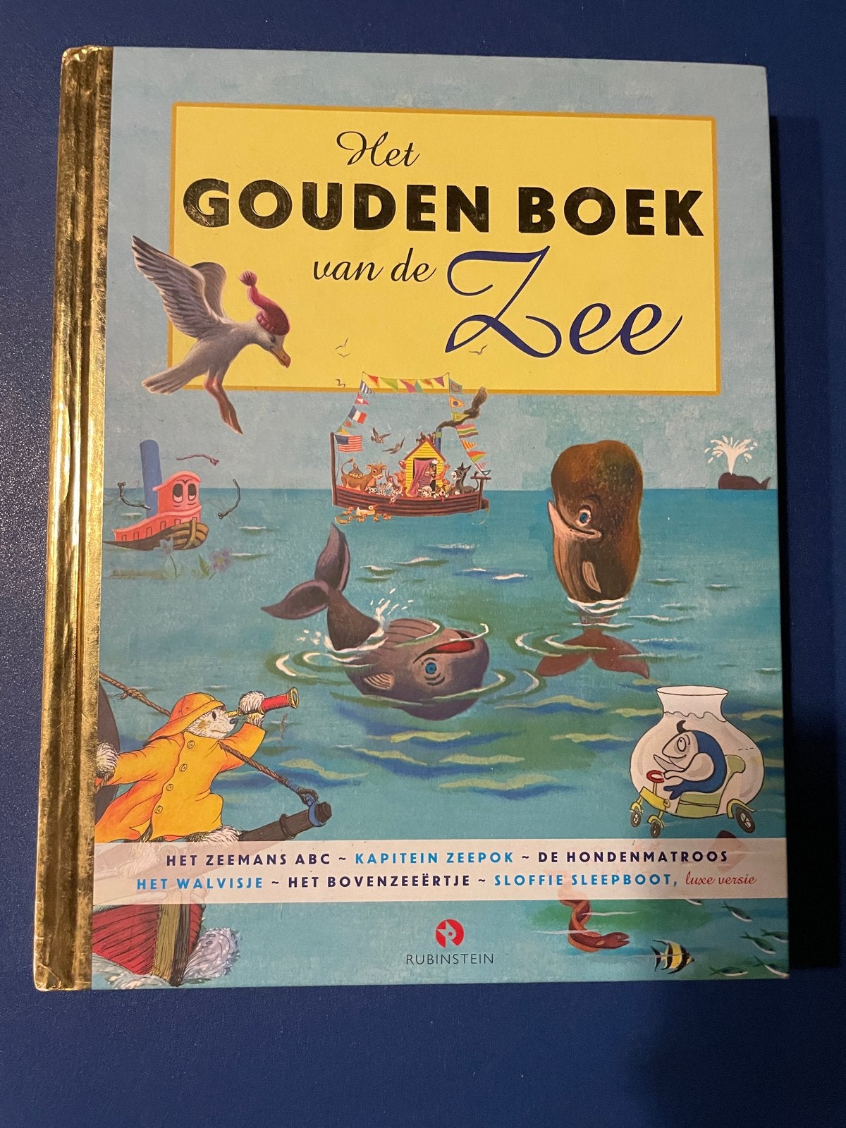 Het Gouden Boek van de Zee - Sprookjes en Verhalen, Boeken, Ophalen of Verzenden, Zo goed als nieuw, Sprookjes