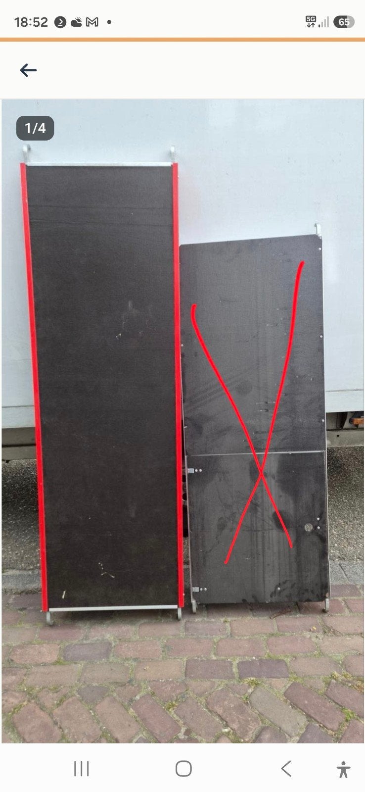 Te koop altrex vloeren 2 mtr, Altrex, Nieuw, Ophalen of Verzenden, Rolsteiger of Kamersteiger