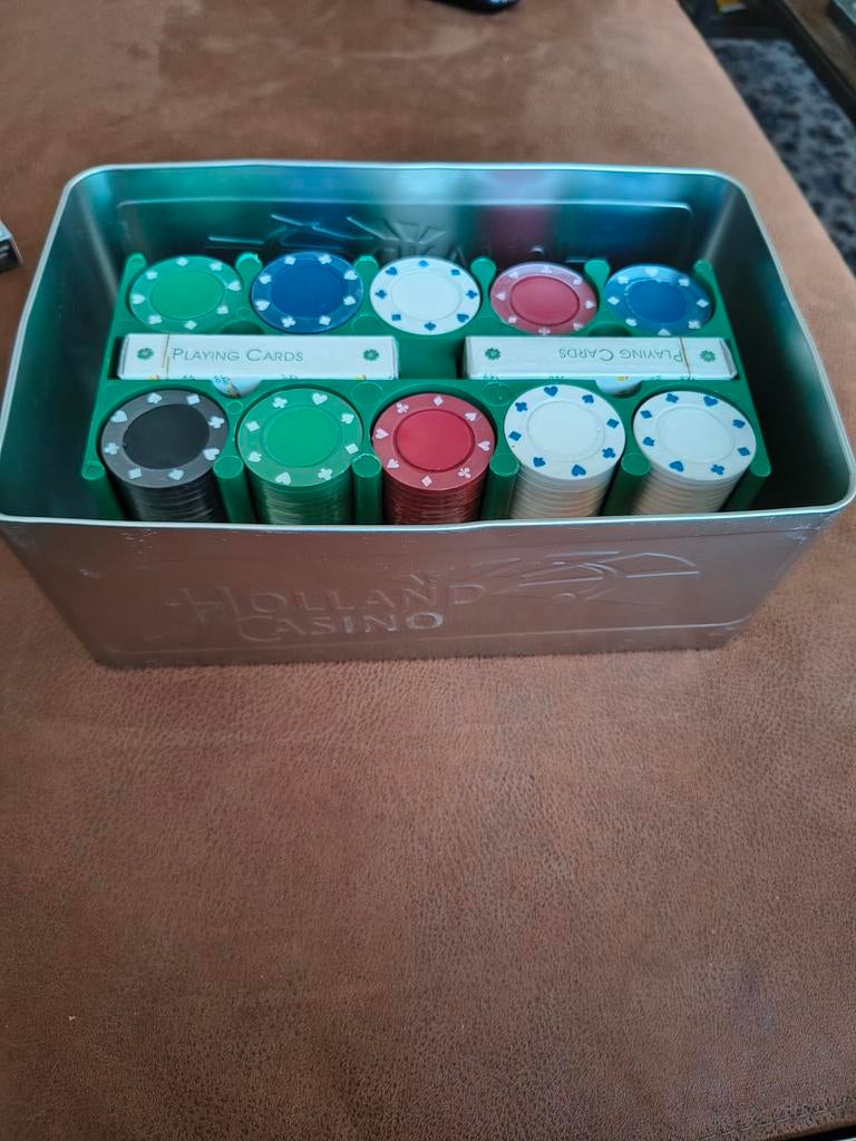 Holland Casino Blackjack set - Nieuw in blik, Hobby en Vrije tijd, Vijf spelers of meer, Ophalen of Verzenden, Nieuw, Holland Casino