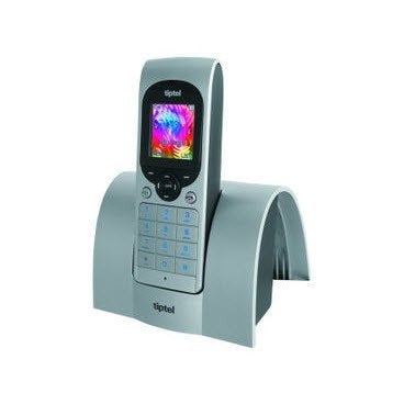 Tiptel easyDECT 6600 decttelefoon Zilver, Verzenden, Gebruikt, 1 handset