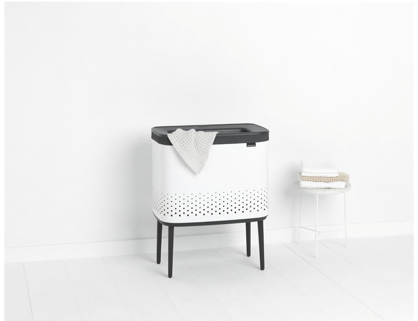 Brabantia Bo Laundry Bin/wasmand 60L - Wit