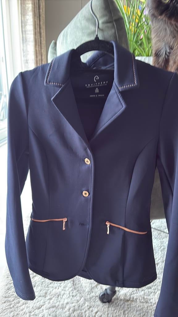 Wedstrijd jas equitheme xs, Kinderen, Ophalen of Verzenden, Bovenkleding, Springen