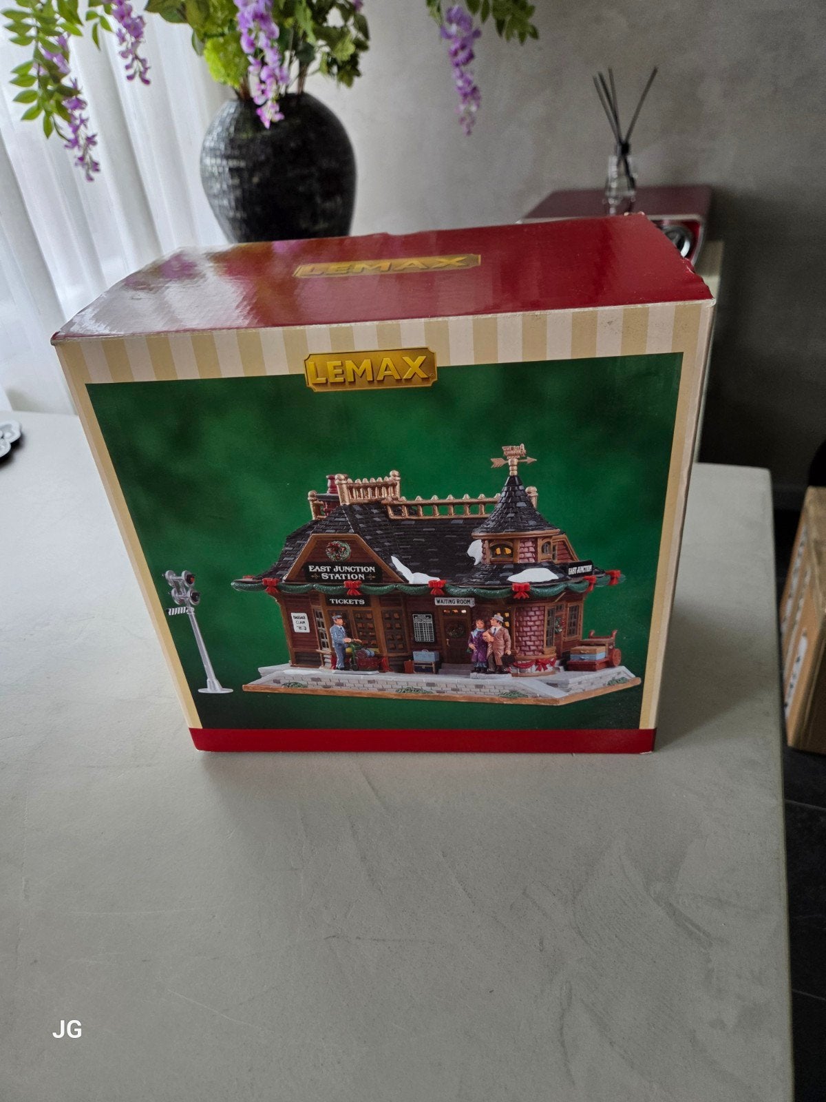 Lemax treinstation, Diversen, Kerst, Ophalen of Verzenden