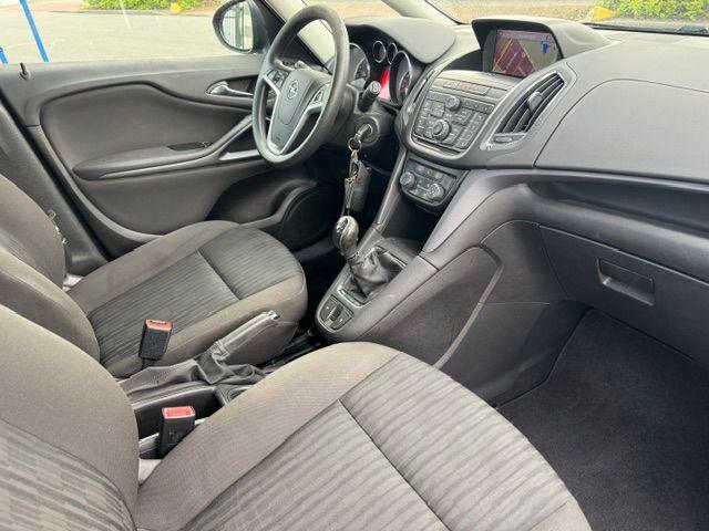 Opel Zafira Tourer 1.4 140pk Business Edition Airco,Cruiseco, Auto's, Opel, Euro 5, Stof, Zwart, 4 cilinders