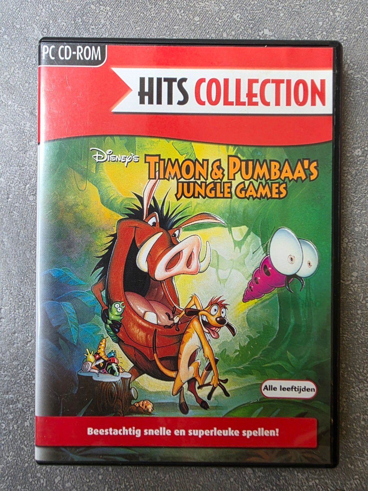 Pc game Disney's Timon & Pumbaa's jungle games, Avontuur en Actie, 1 speler, Ophalen of Verzenden, Zo goed als nieuw