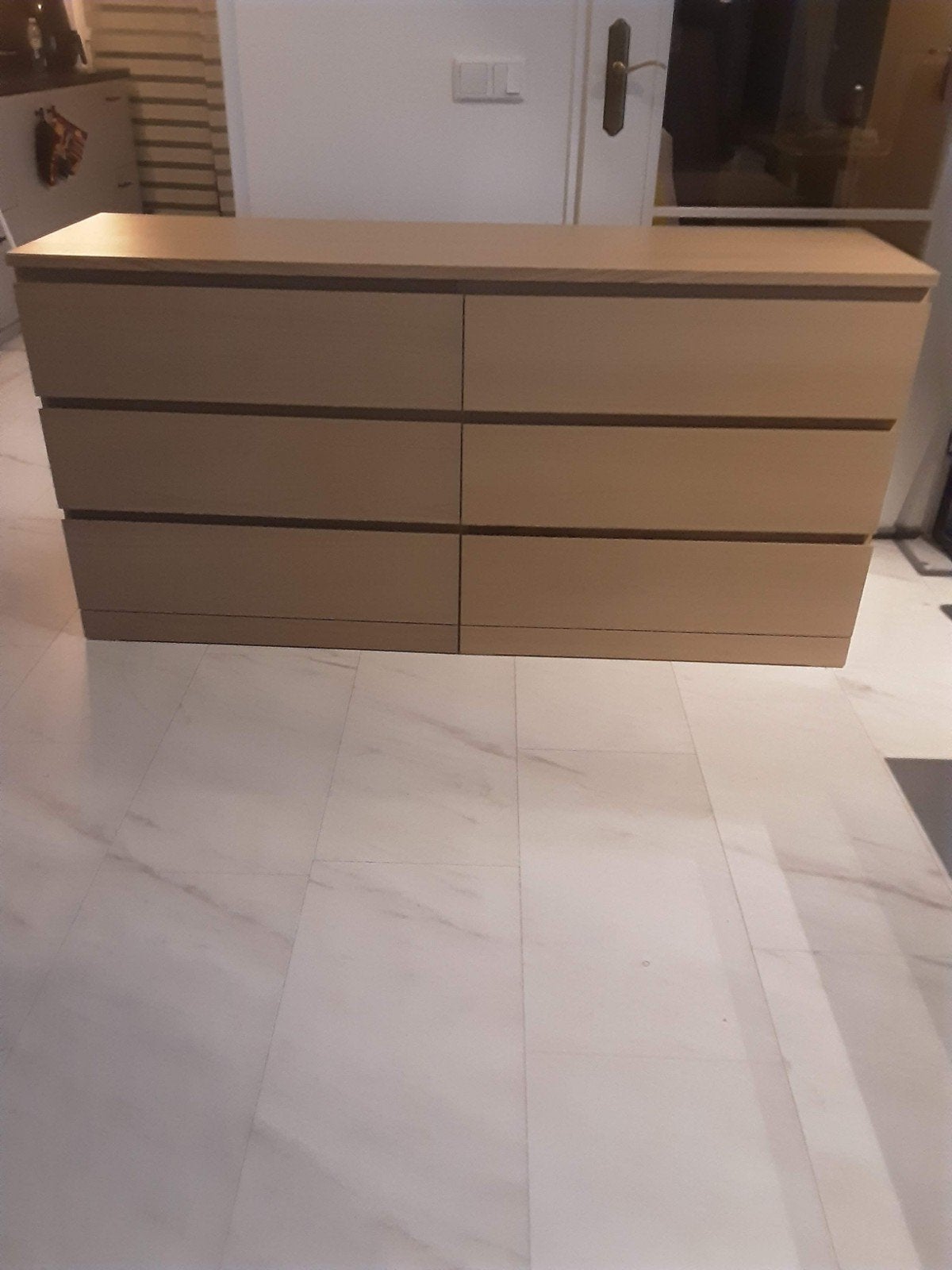 mooie ikea malm ladekast, Huis en Inrichting, Ophalen, 5 laden of meer, 150 tot 200 cm, Zo goed als nieuw