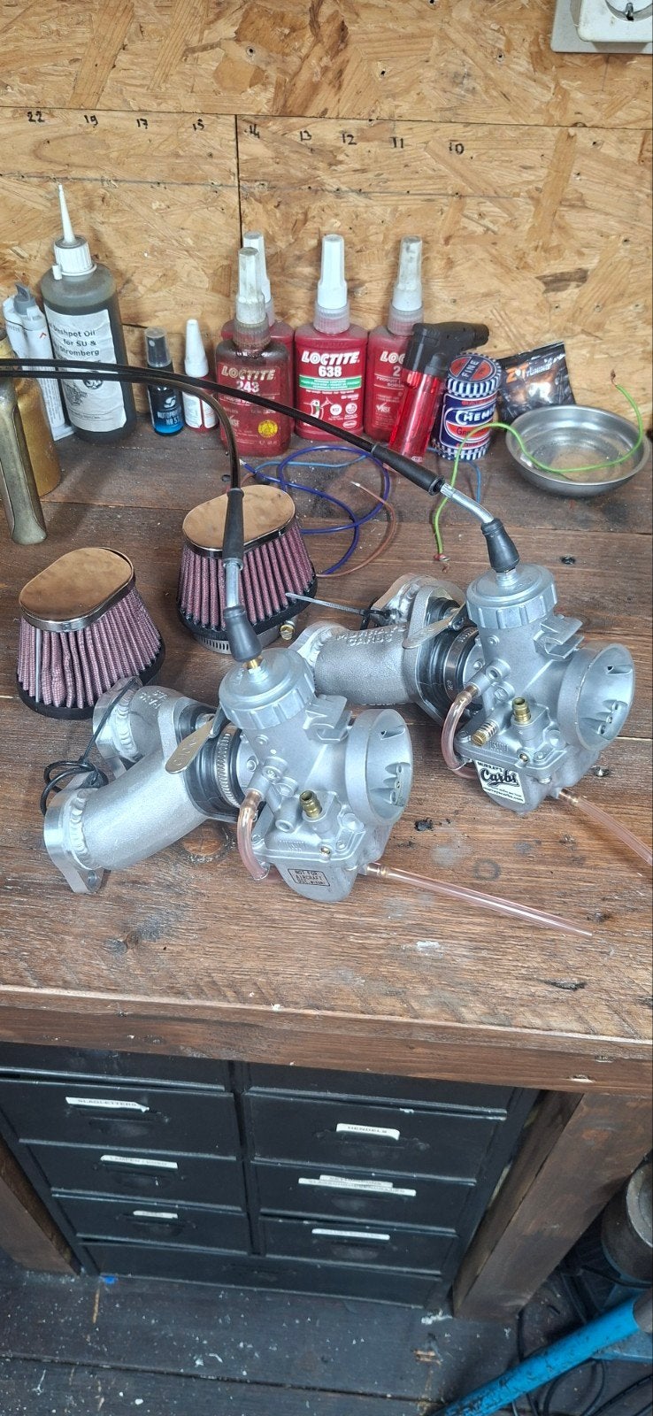 Murray's Mikuni carburateurs VM34 voor CB500 / CB550, Ophalen of Verzenden, Nieuw