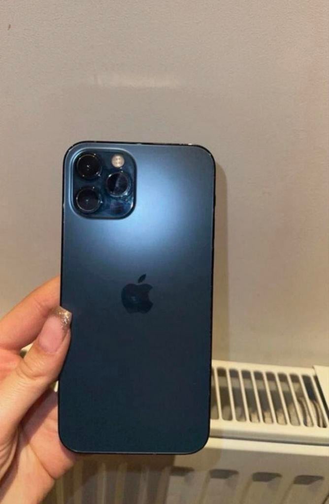 iPhone 12 Pro - Goede staat, laderpoortje defect, Telecommunicatie, Mobiele telefoons | Apple iPhone, Gebruikt, Blauw, 73 %, Zonder simlock