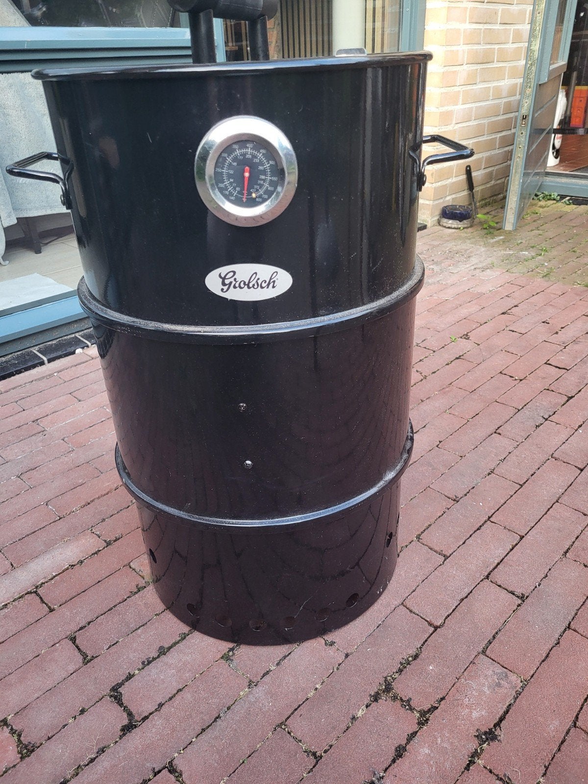Grolsch Barrel Cooker BBQ Ton 3-in-1  Rookoven Grill BBQ, Tuin en Terras, Ophalen of Verzenden, Nieuw, Grolsch