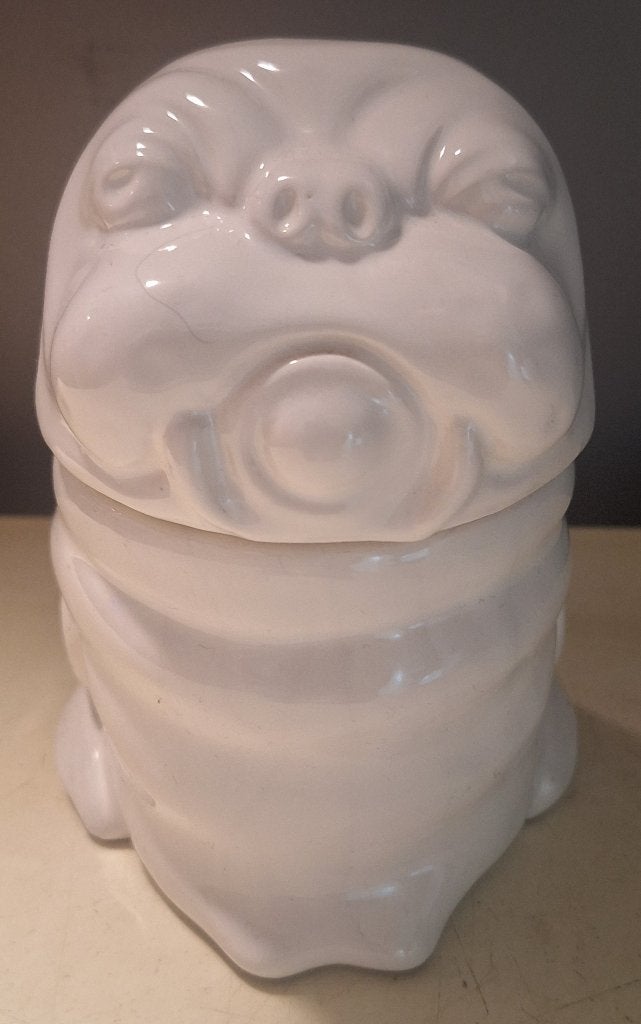 porcelein bulldog pot, Ophalen of Verzenden
