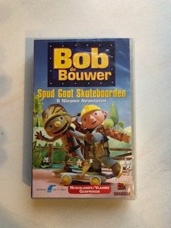 Bob de Bouwer, Spud gaat skateboarden, Cd's en Dvd's, VHS | Kinderen en Jeugd, Alle leeftijden, Ophalen of Verzenden, Gebruikt