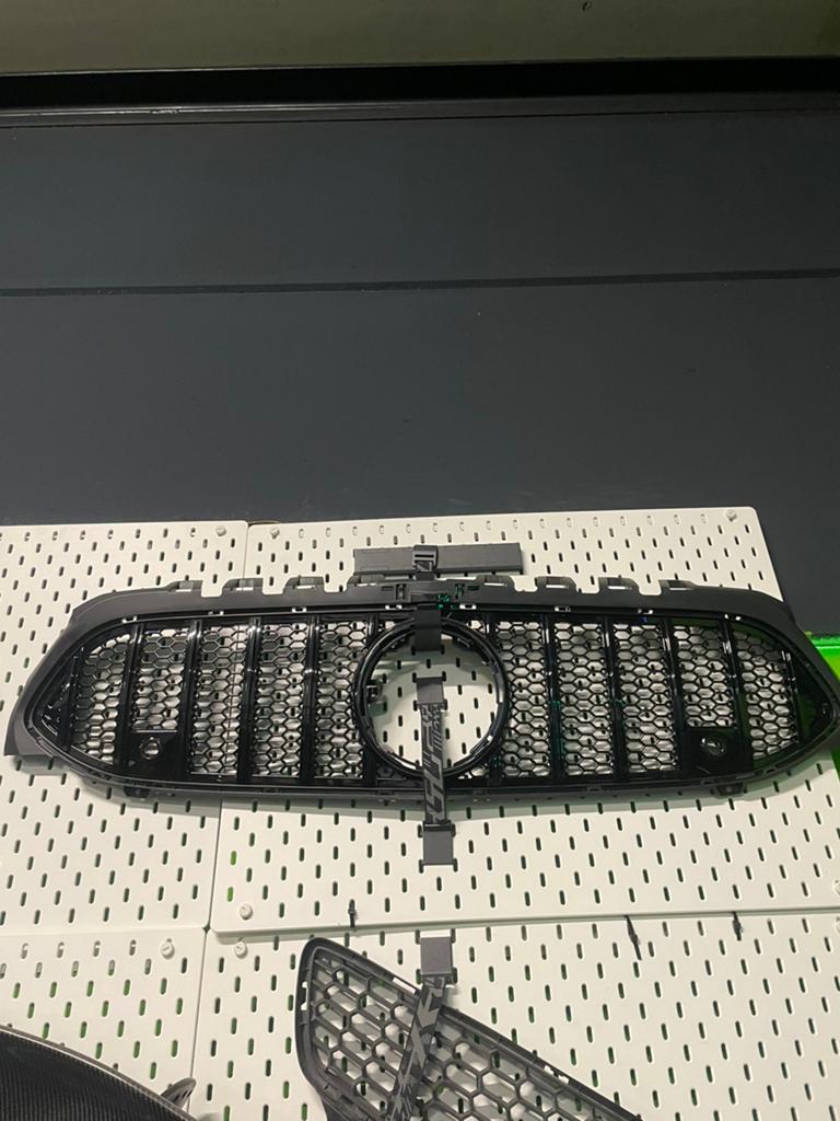 Mercedes A-Klasse W177 GT Panamericana Grill Zwart AMG Look, Ophalen of Verzenden