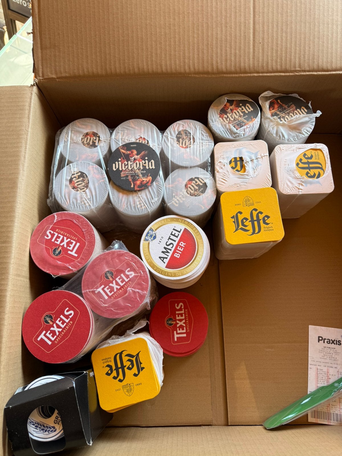 Bierviltjes, Verzenden, Nieuw, Overige typen