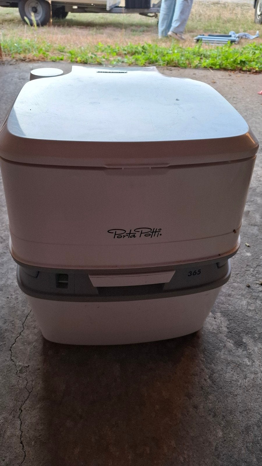 Thetford Porta Potti 365 draagbaar toilet, Caravans en Kamperen, Caravan accessoires, Ophalen, Gebruikt