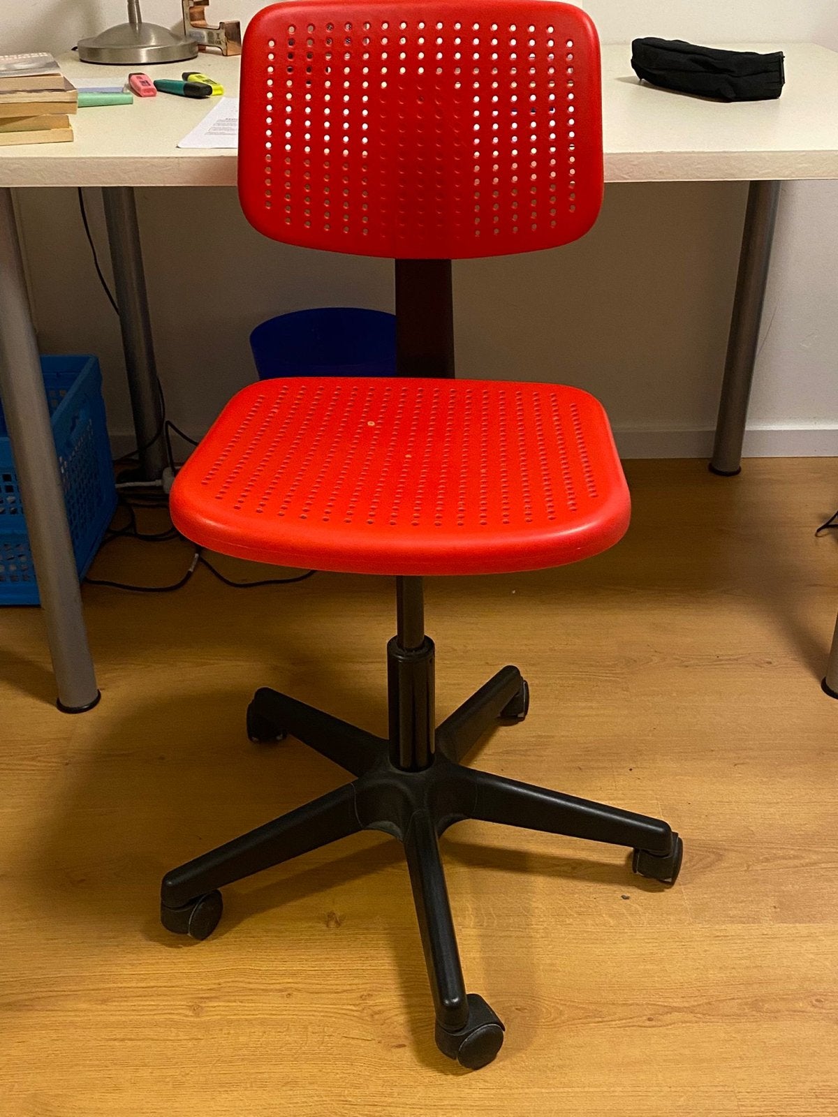 IKEA Rode Bureaustoel, Ophalen, Gebruikt, Rood, Bureaustoel