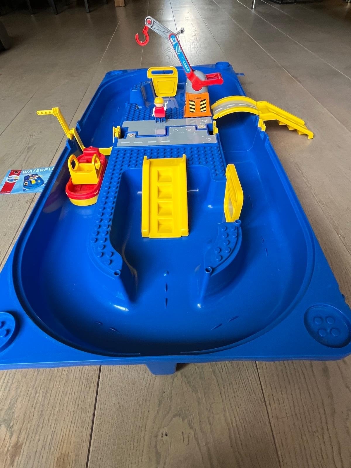 Waterplay funland waterbaan met bootje en kraan, Ophalen, Gebruikt, Jongen of Meisje