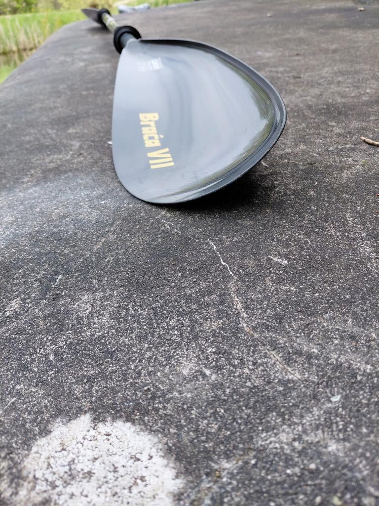 Braca V11 Carbon Peddel - Zeer Licht en Verstelbaar, Watersport en Boten, Peddels, Ophalen of Verzenden, Zo goed als nieuw