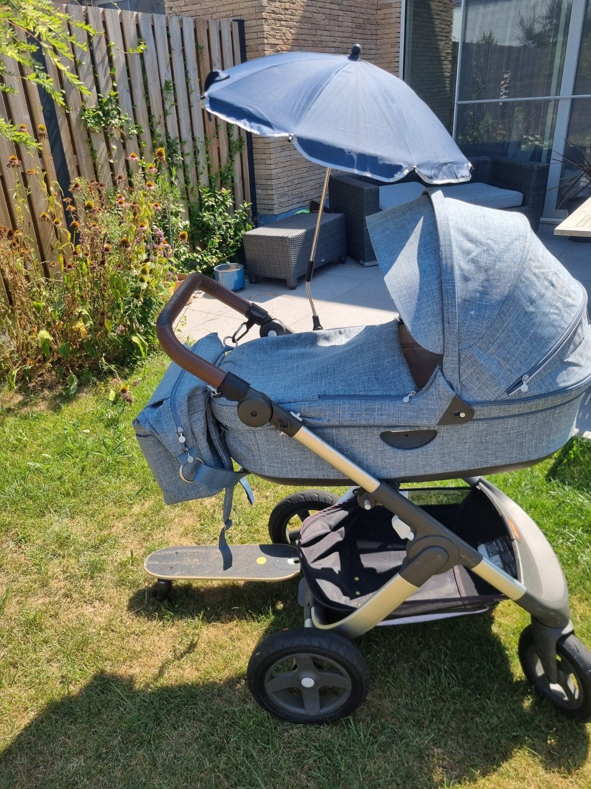 Stokke Trailz Nordic Chassis Terrain special edition, Gebruikt, Combiwagen, Verstelbare duwstang, Ophalen