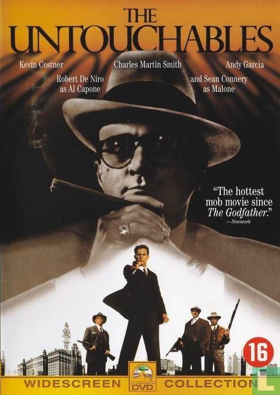 The Untouchables, Vanaf 16 jaar, Ophalen of Verzenden, Zo goed als nieuw, Maffia en Misdaad