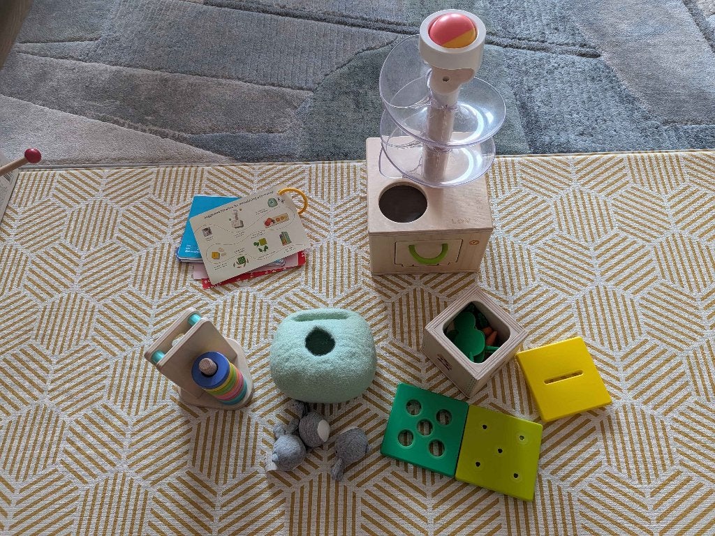 Lovevery - The Babbler Play Kit - Months 13, 14, 15+, Ophalen, Zo goed als nieuw, Overige typen
