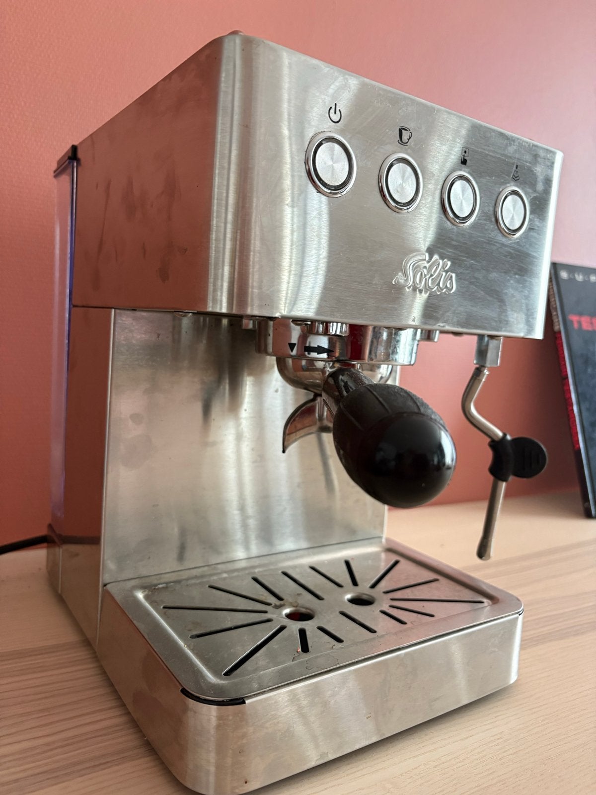 Solis Barista Perfetta Plus Espressomachine, Witgoed en Apparatuur, Koffiezetapparaten, Ophalen, Afneembaar waterreservoir, Espresso apparaat