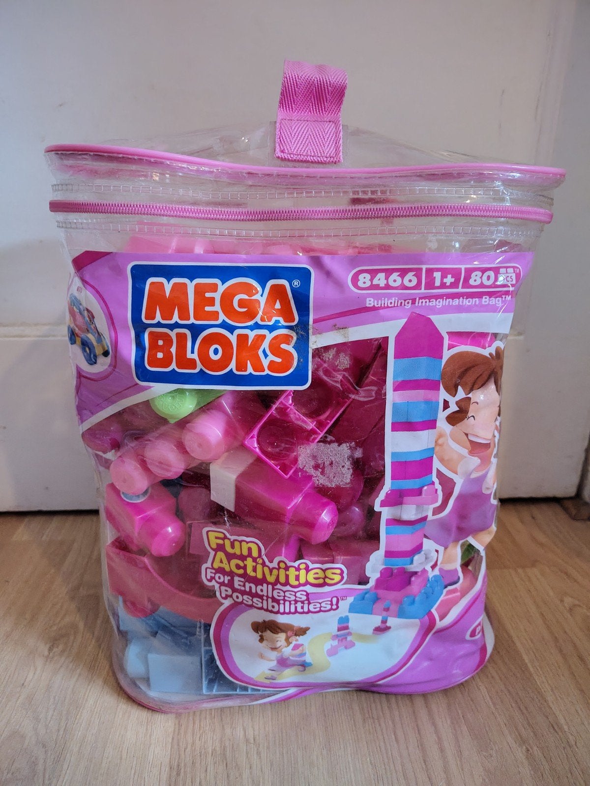 Mega Bloks 8466 Bouwblokken - 82 Stuks, Ophalen of Verzenden, Gebruikt, Megabloks