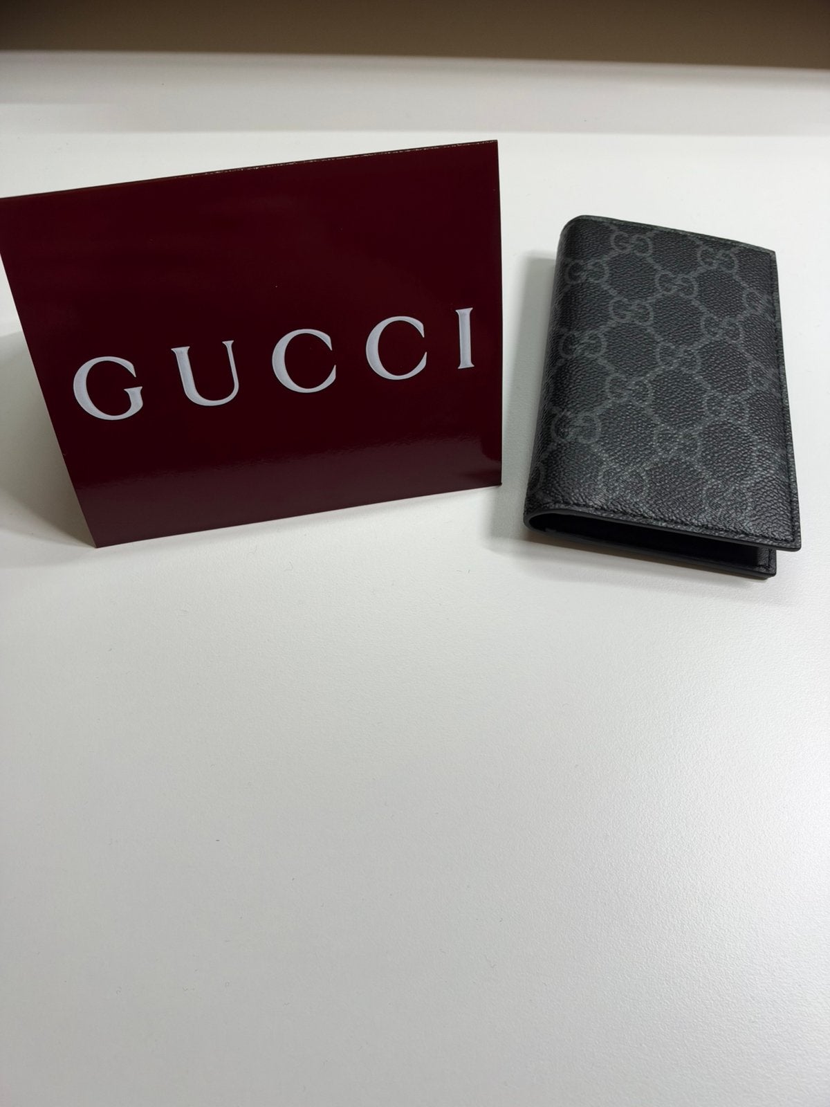 Gucci kaarthouder, Sieraden, Tassen en Uiterlijk, Ophalen of Verzenden, Zo goed als nieuw, Zwart