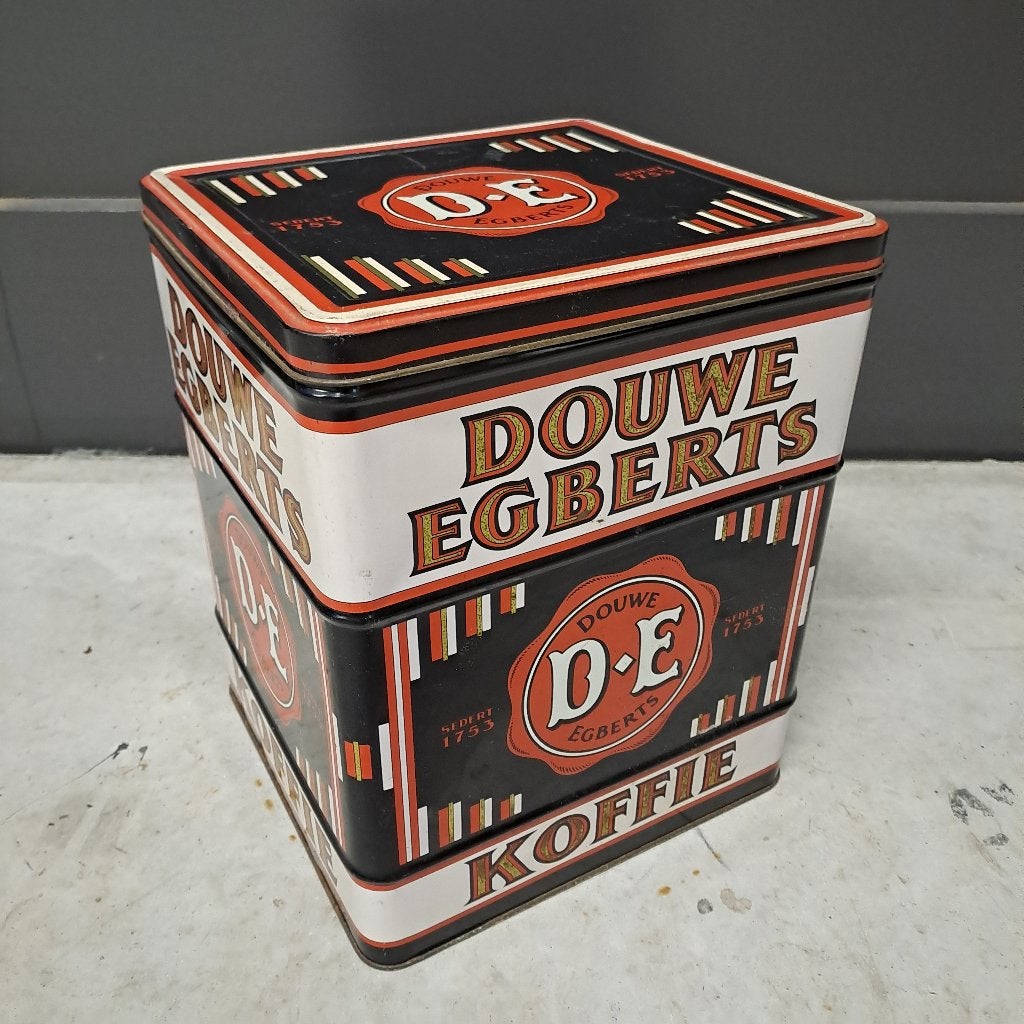 groot winkel blik Douwe Egberts, Ophalen of Verzenden, Gebruikt, Overige, Douwe Egberts
