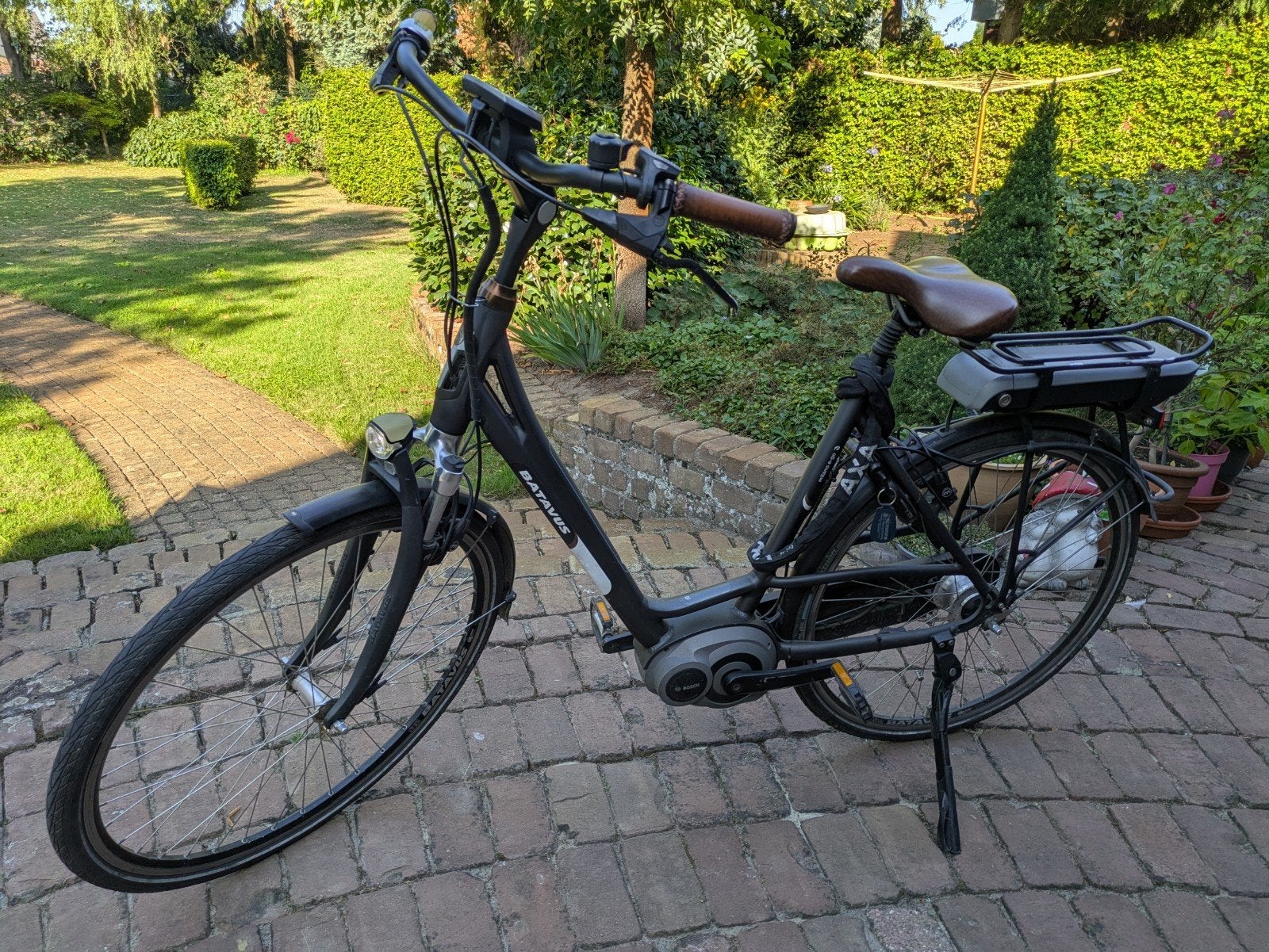 Batavus Milano E-Bike - maat 53 - Mat Zwart - PowerPack 400, Ophalen, Gebruikt, Batavus, 51 tot 55 cm