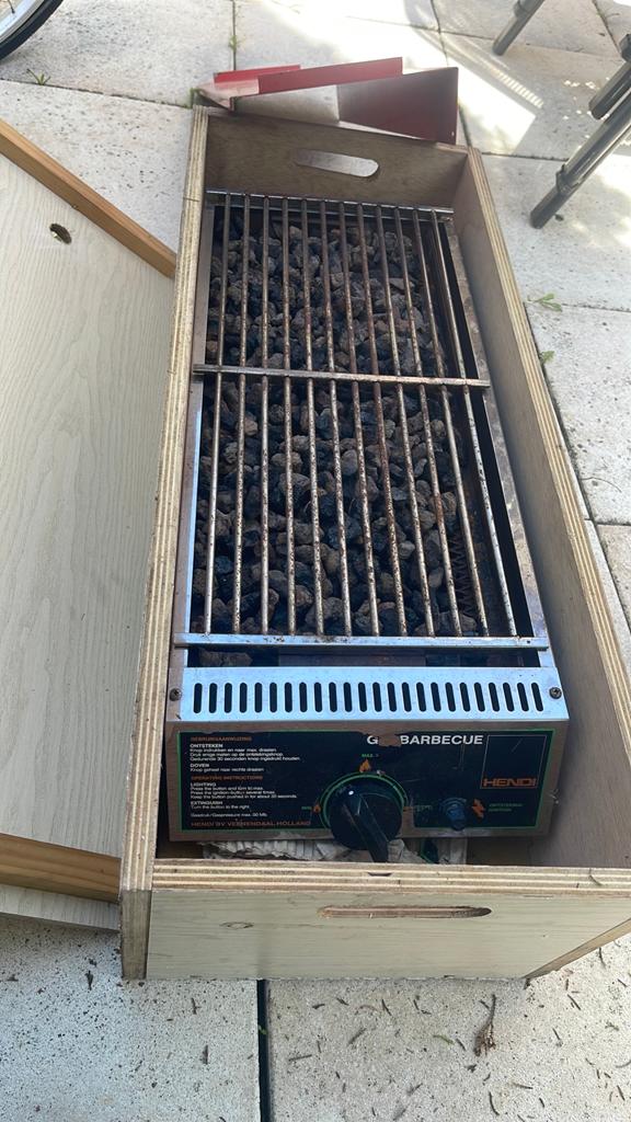 Gas barbecue hendi ‏, Ophalen of Verzenden, Zo goed als nieuw