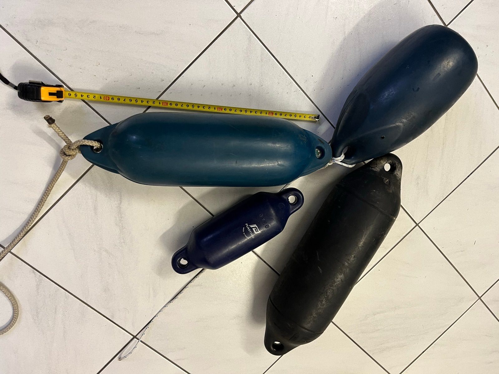 Stootwillen/fenders voor boot - diverse maten, Ophalen of Verzenden, Gebruikt, Overige typen