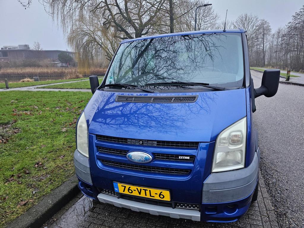 Ford Transit 260S 2.2 TDCI Sport Van - Leer - DUBBELE CABINE, Voorwielaandrijving, 1780 kg, Gebruikt, 4 cilinders
