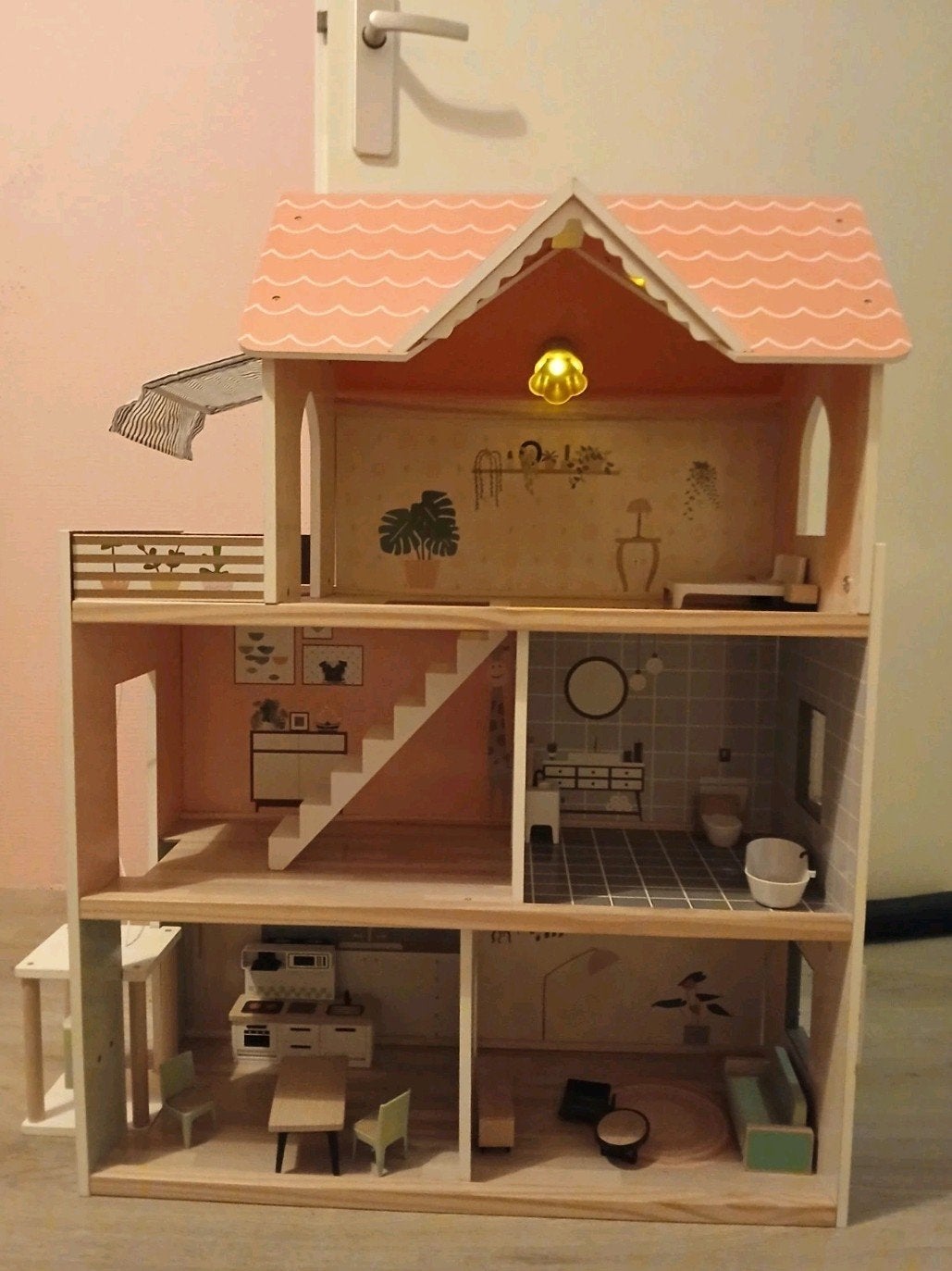 Poppenhuis, Verzamelen, Poppenhuizen en Toebehoren, Ophalen, Poppenhuis