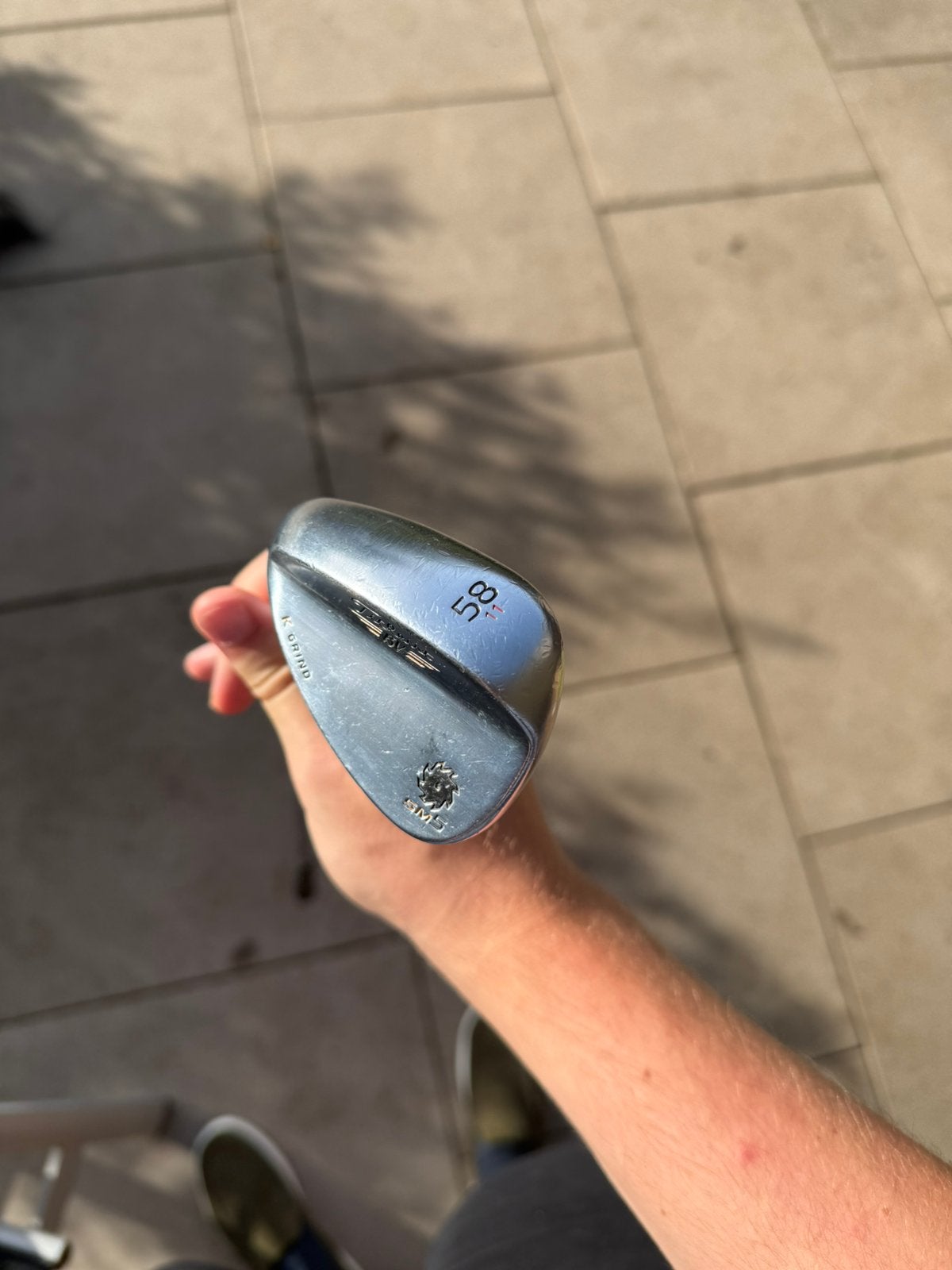 Linkshandige Titleist Vokey SM5 Wedge 58 / 11 Bounce, Ophalen, Zo goed als nieuw, Club