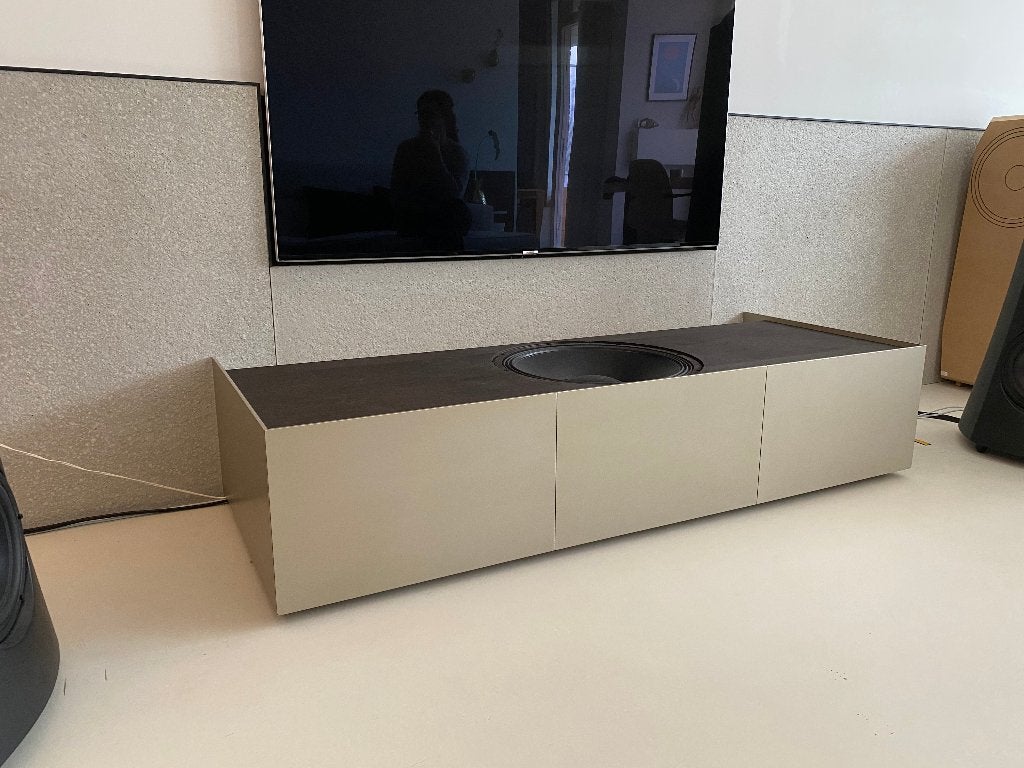 18" subwoofer in meubeluitvoering