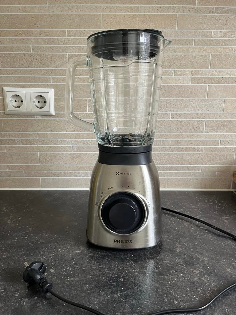 Philips ProBlend 6 Blender voor heerlijke smoothies, Witgoed en Apparatuur, Blenders, Ophalen of Verzenden, Gebruikt, Blender