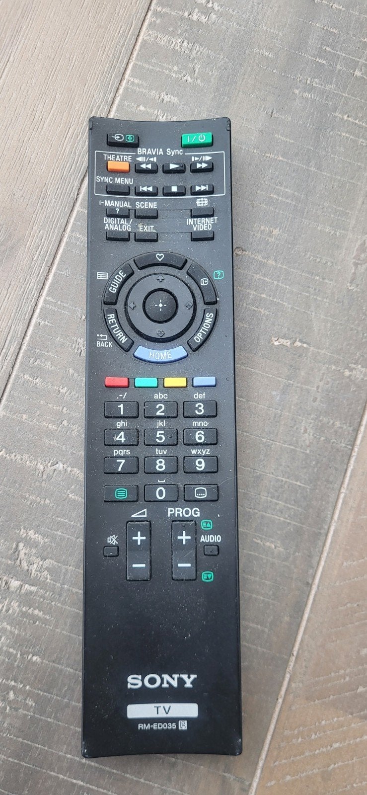 sony afstandbediening, Ophalen of Verzenden, Zo goed als nieuw, Origineel, Tv
