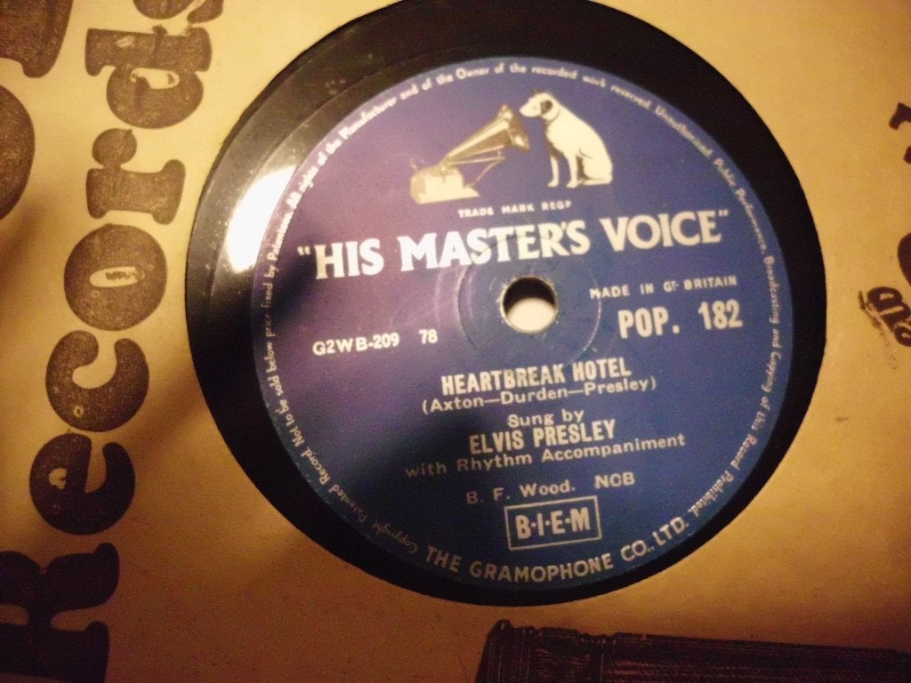 78 rpm elvis, Ophalen of Verzenden, Gebruikt