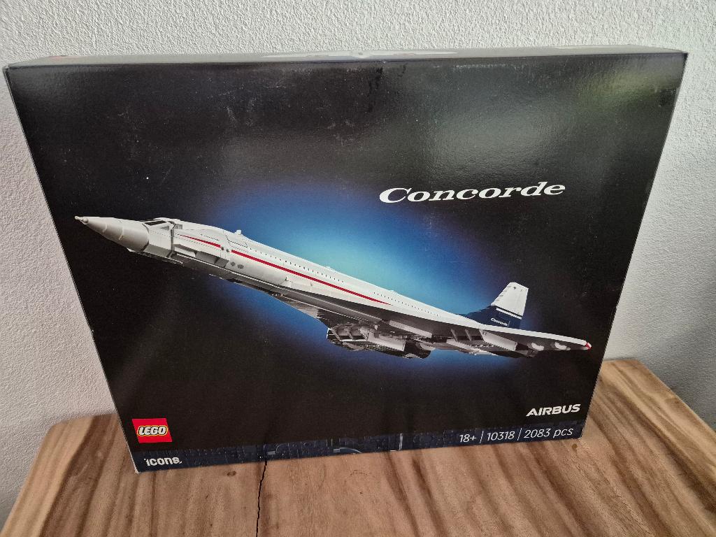 Lego Icons 10318 Concorde, Lego, Lego, Ophalen of Verzenden, Zo goed als nieuw