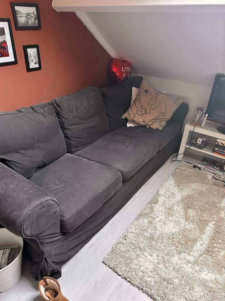 Ikea Ektorp 3-zits bank - Comfortabel en stijlvol, Ophalen, Gebruikt, Driepersoons, 75 tot 100 cm