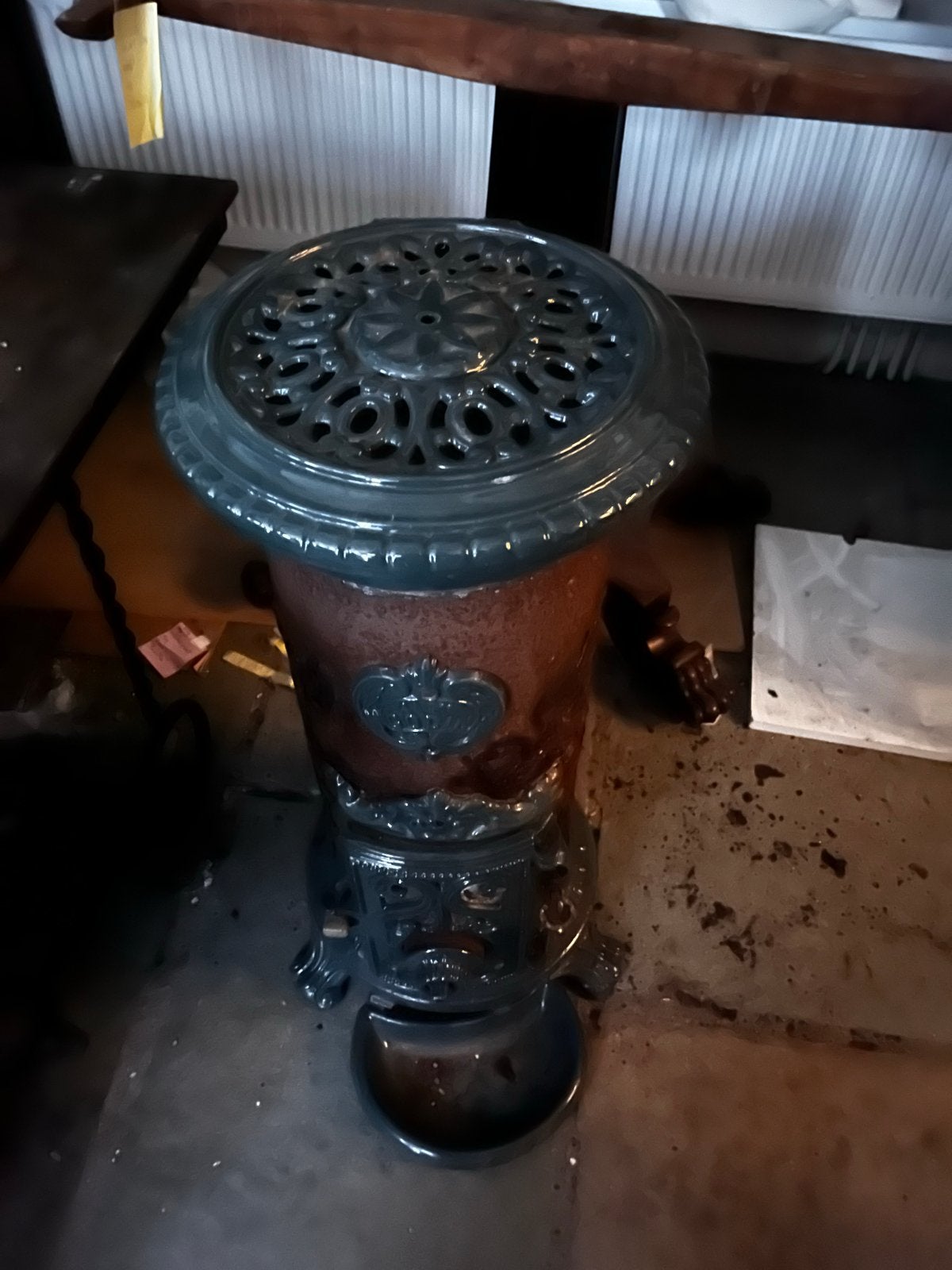 Potlachel Godin Houtkachel - Bruikbare Potkachel, Ophalen of Verzenden, Gebruikt, Vrijstaande haard, Houthaard