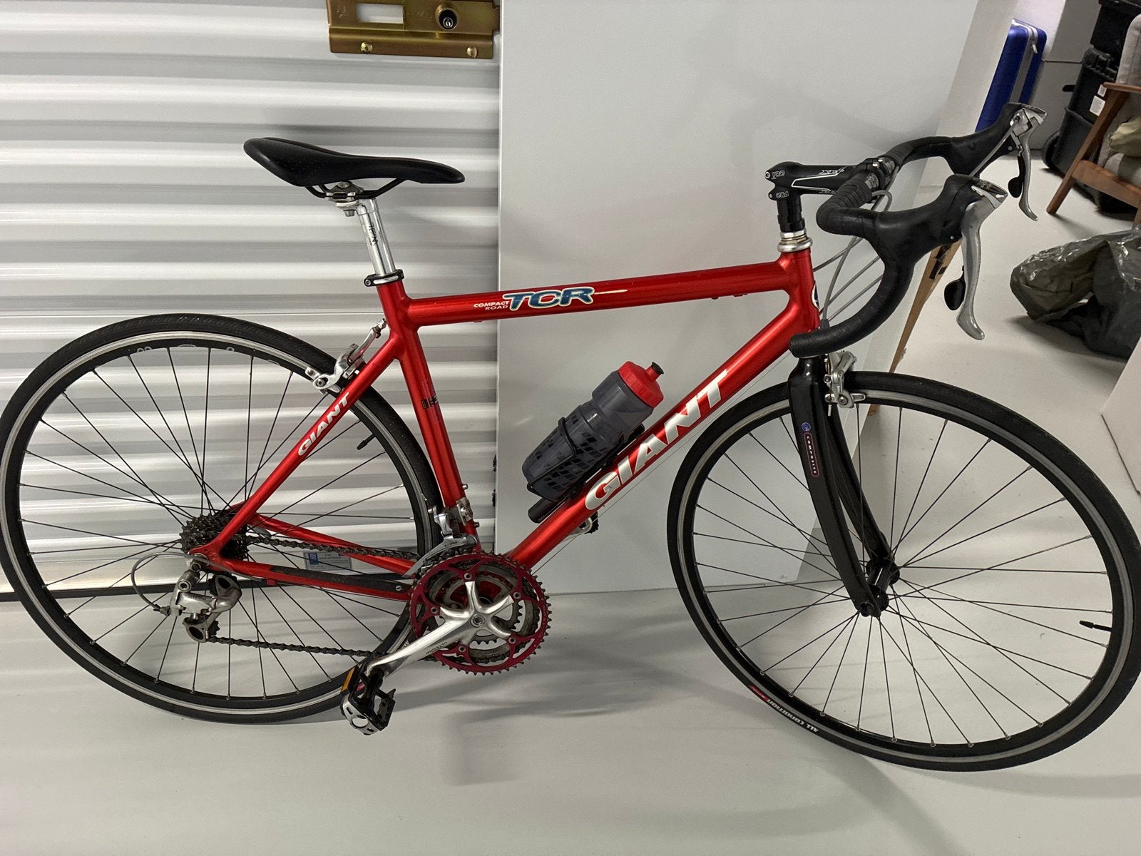 Vintage Giant TCR racefiets - 50 cm frame, Ophalen, 28 inch, Gebruikt, Aluminium