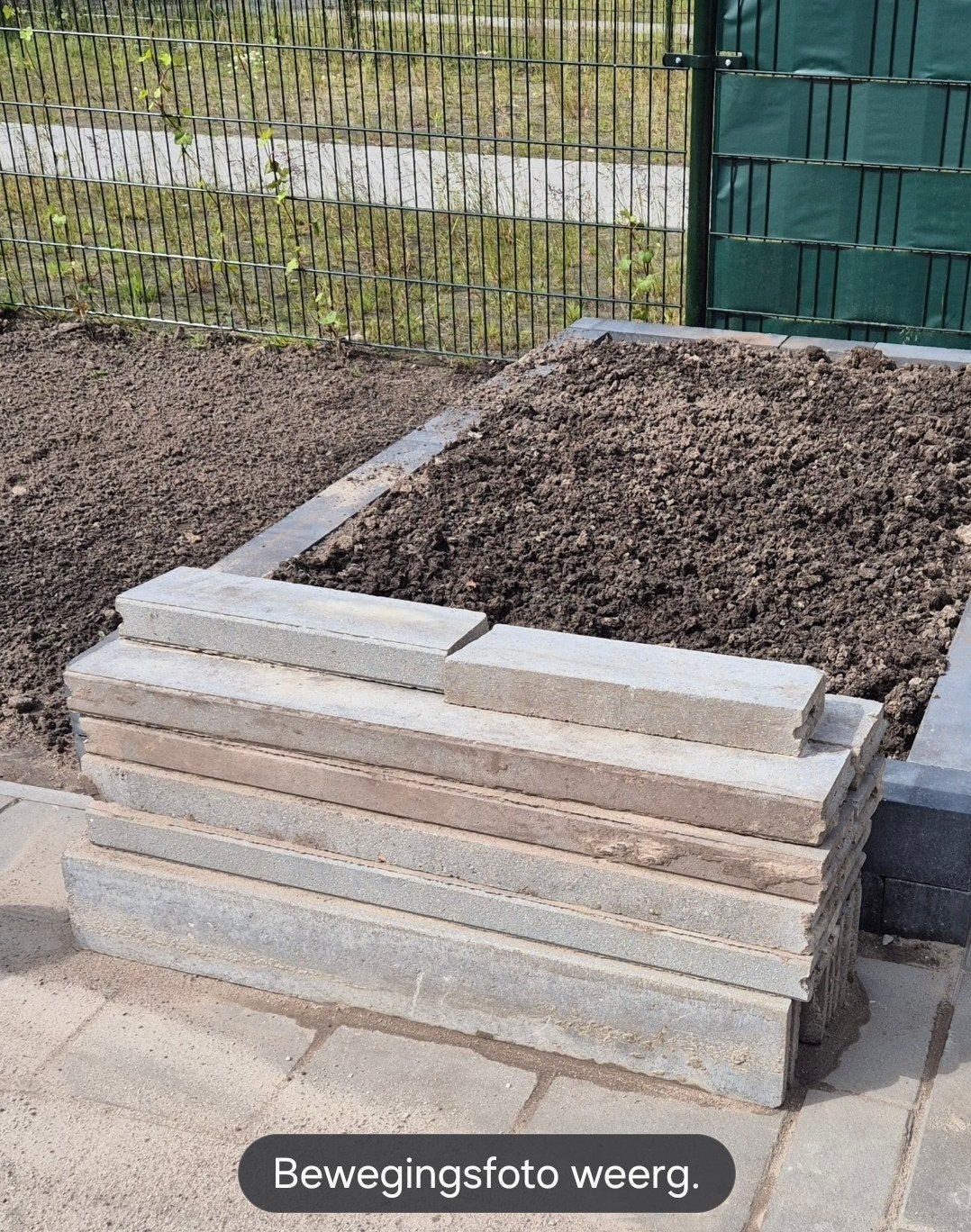 Opsluitbanden/Betonbanden, Tuin en Terras, Ophalen, Beton, Minder dan 5 m², Overige typen