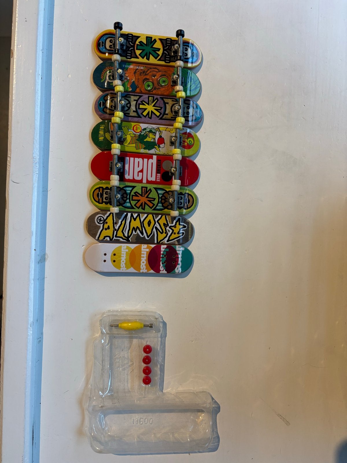Tech Deck speelgoed skateboardjes - Set van 8, Verzenden, Gebruikt