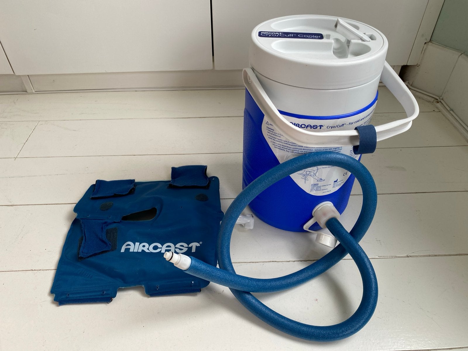 Aircast Cooler - Cryo/Cuff EN beensteun brace, Ophalen, Gebruikt