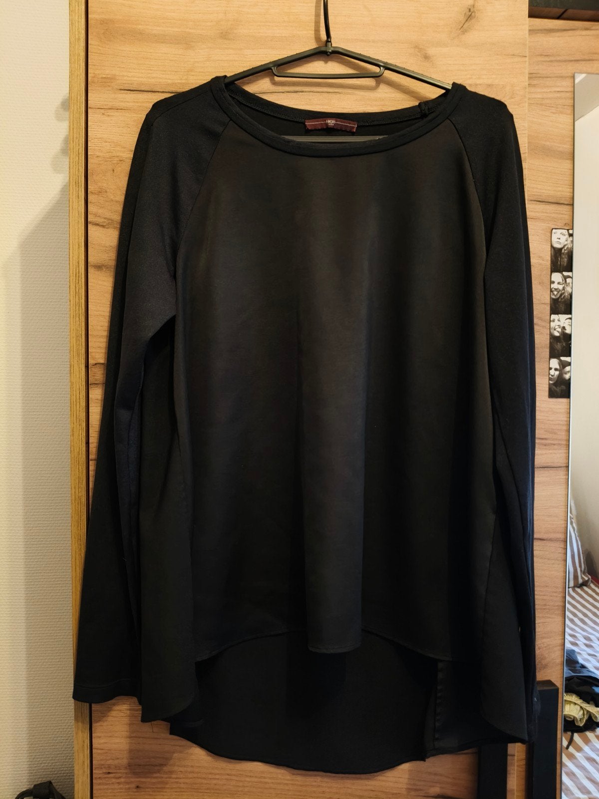 HIGH Tech Zwart Minimalistisch Asymmetrisch Top Maat M, Kleding | Dames, High Everyday Couture, Ophalen of Verzenden, Maat 38/40 (M)
